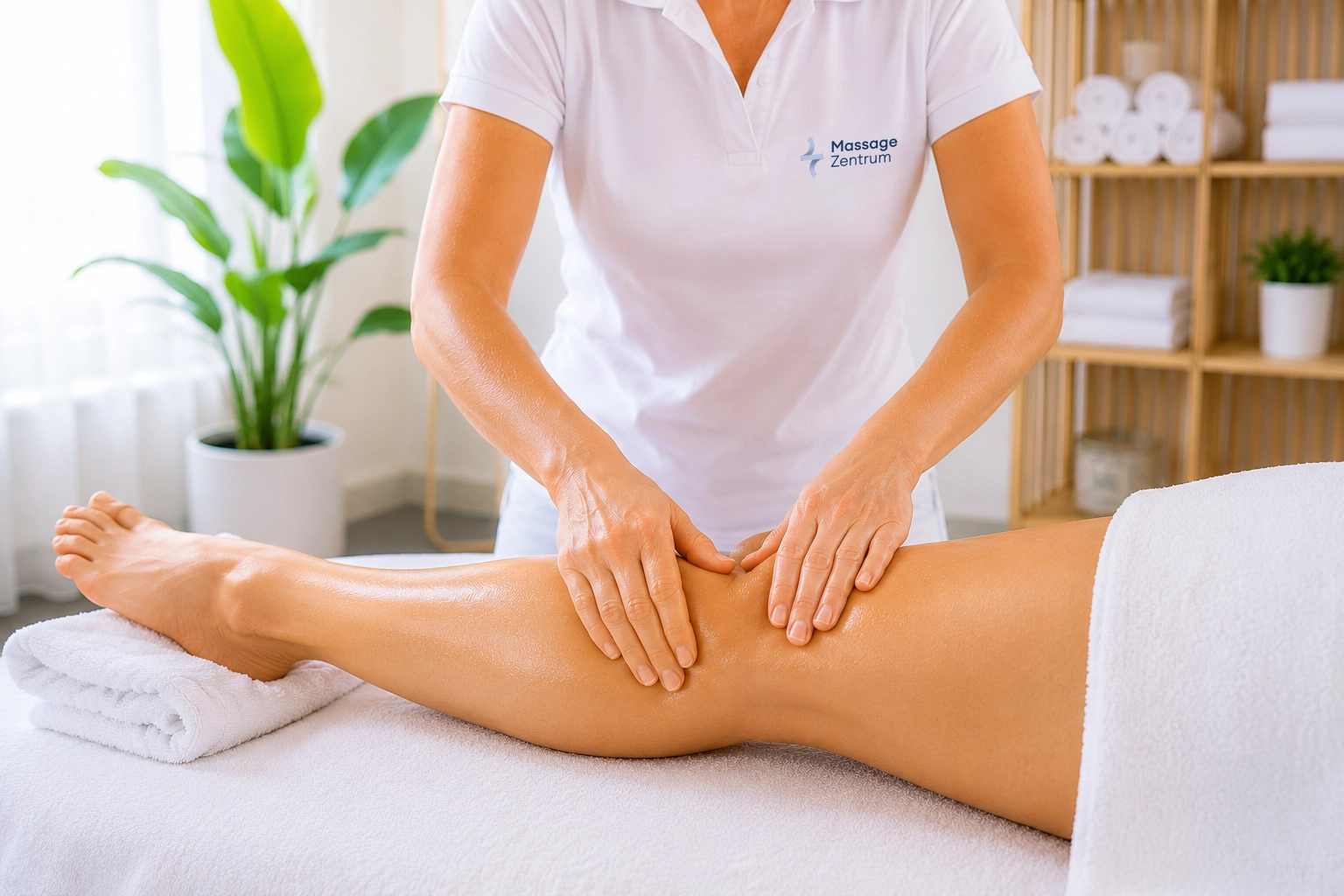 Sanfte Entstauung bei geschwollenem Gewebe – Massagepraxis in Brunnen